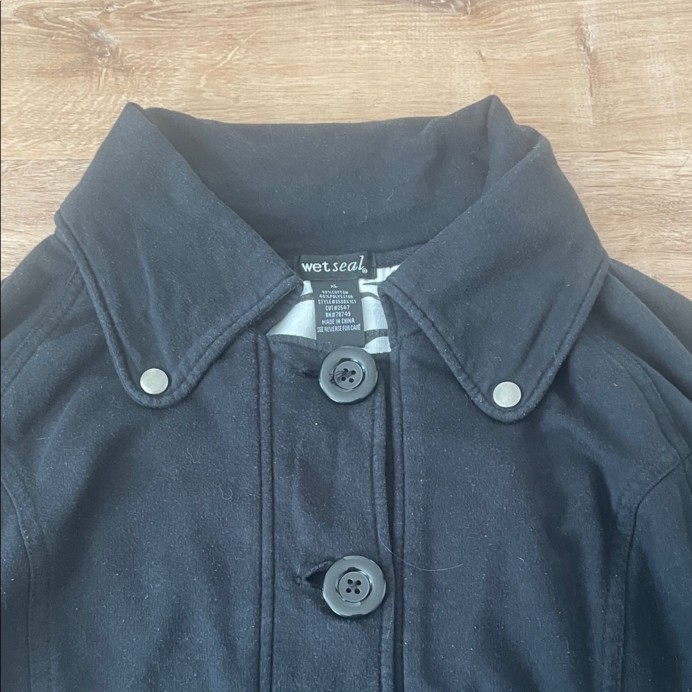 Women’s XL Wet Seal sweatshirt jacket - Picture 3 of 9